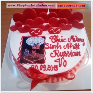 Bánh Sinh Nhật In Hình Ảnh - H118